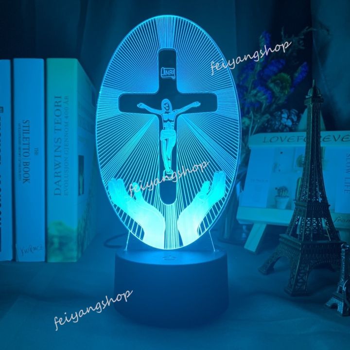jesus-cross-mosque-3d-led-lamp-acrylic-touch-switch-colorful-desk-lamp-gradient-visual-stereo-night-light-gift