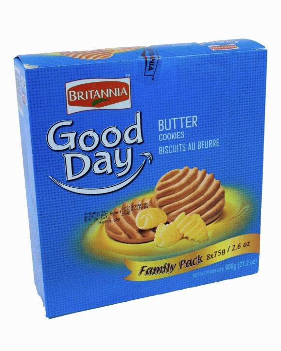 Ohh Bánh quy bơ Ấn Độ Britannia Good Day Butter cookies 600g Indian