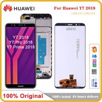 5.99 Original LCD For HUAWEI Y7 Y7 Pro 2018 LCD Display Touch Screen Digitizer Assembly Y7 Prime 2018 LDN-L01 Screen Replacement