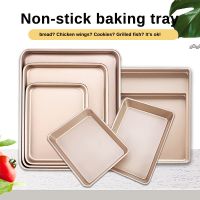 【CW】 Rectangular Baking Tray 9 Sizes Nonstick Carbon Steel Baking Pan Cake Baking Pan Cake Tools Baking Tools Drop Shipping