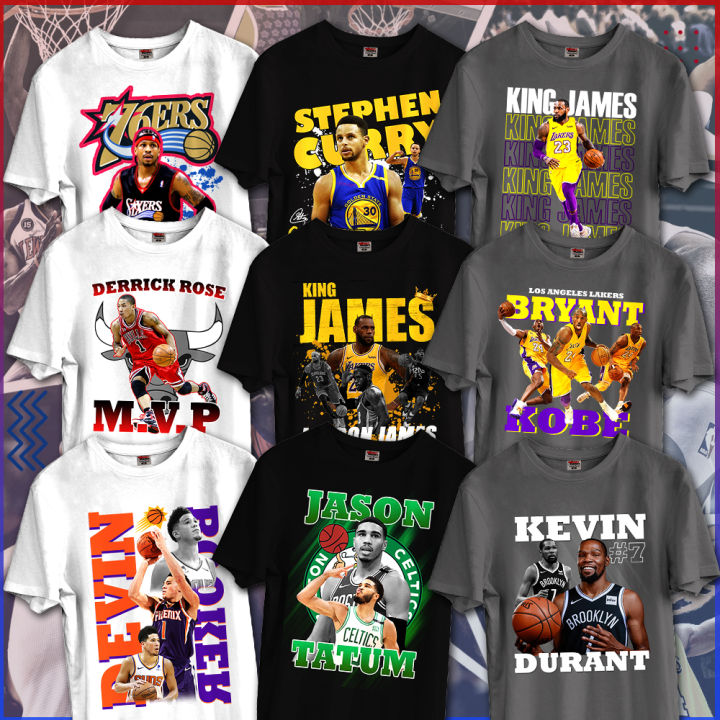 Basketball Players Bootleg Inspired Graphic Tees Kobe Stephen Curry ...