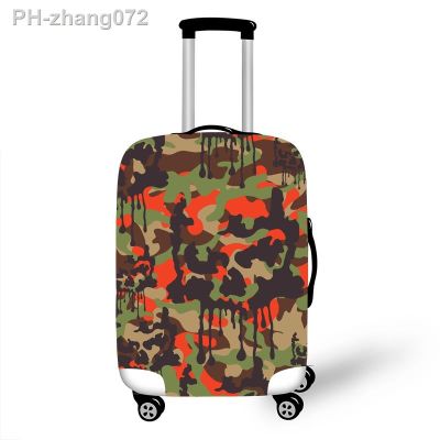 Elastic Luggage Protective Cover Case For Suitcase Protective Cover Trolley Cases Covers 3 Travel Accessories Camouflage Pattern