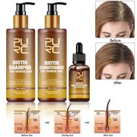 【cw】 Hair Growth Set Men Women Hair Thickener Shampoo Conditioner Ginger Essence Oil Fast Hair Grow Scalp Treatment Products