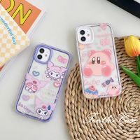 3 in 1 เคสโทรศัพท์มือถือแบบใส ลายมอนสเตอร์ สีชมพู สําหรับ Samsung A14 A04 A04s A13 A23 A33 A53 A73 A03 A03s A22 A52 A32 A12 A50 A50s A30s A51 A11 A31 A70