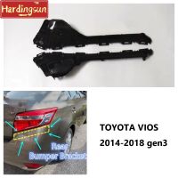 Hardingsun คู่ (ซ้ายและขวา) โตโยต้า VIOS Gen3 2014 2015 2016 2017 2018ฐานยึดด้านหลังกันชนด้านข้าง