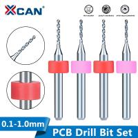 XCAN แผ่นวงจรพิมพ์เจาะบิท0.1-1.0มม. หัวสว่านขนาดเล็กทังสเตนคาร์ไบด์สำหรับแผงวงจรพิมพ์