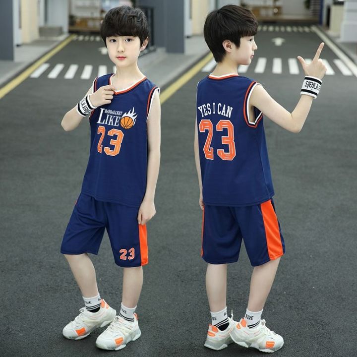 ready-boys-basketball-suit-summer-thin-section-2023-new-middle-and-big-childrens-sports-summer-clothes-childrens-vest-quick-drying-clothes