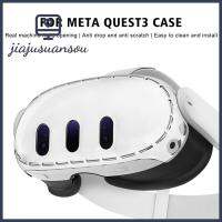 JIAJUSUANSOU Casing PC หมวก VR พีซี,ตัวป้องกันผิวนอกใสฝาครอบป้องกันป้องกันรอยขีดข่วนสำหรับ Meta Quest 3