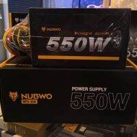 ส่งฟรี ลด 50% (พร้อมส่ง)Nubwo NPS-030 Power Supply 550Watt พาวเวอร์ซัพพลาย PSU 550W