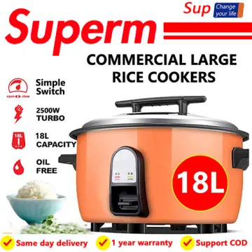 Commercial 13l Electric Cooker Big Capacity Rice Cookers Stainless