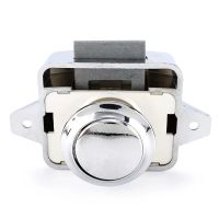 Camper Car Push Lock RV Caravan Boat Motor Home Cabinet Drawer Latch Button Locks Furniture Hardware