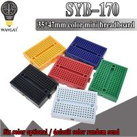 【HOT】 WAVGAT SYB-170 Solderless Prototype Breadboard 170 Tie-points 35x47x8.5mm for arduino Diy