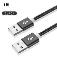 UNI สายต่อขยาย USB เป็น USB ตัวผู้ไปยังตัวขยาย USB สำหรับหม้อน้ำฮาร์ดดิสก์ webcom กล้องสาย USB