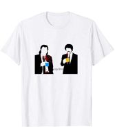 กาแฟ Pulp Fiction Quentin Tarantino John Travolta Samuel Vintage ของขวัญผู้ชายผู้หญิงผู้หญิง Unisex TShirt S-5XL