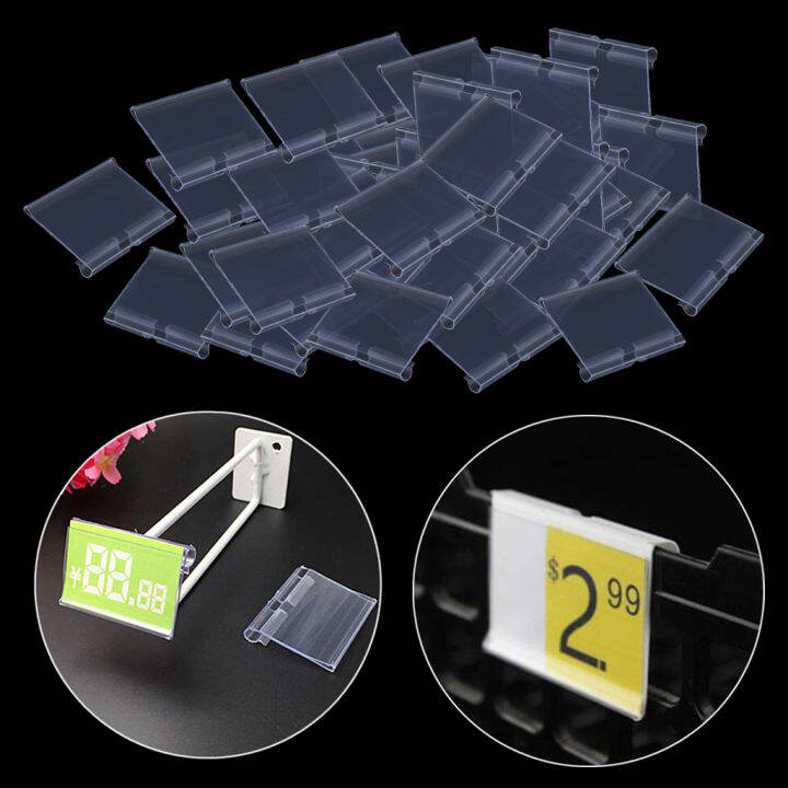 Hisiya Clear Plastic Label Holder Retail Price Tag Label Holder Lazada PH