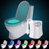 8/16Colors Toilet Human Sensor Lamp Sensitive Activated Night Accessories