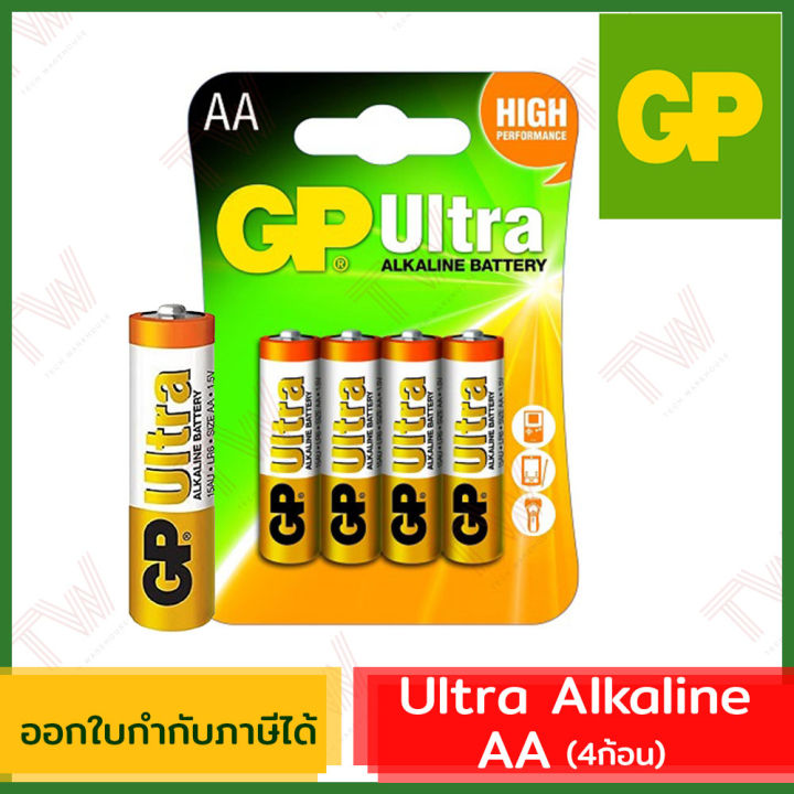 gp-ultra-alkaline-genuine-ถ่านอัลคาไลน์-aa-ของแท้-4ก้อน