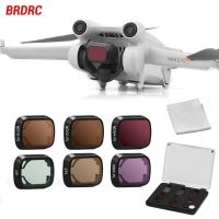 ชุดเลนส์กรองแสง BRDRC ของแท้ (6ชิ้น) สำหรับ DJI Mini 3 Pro ND CPL UV อุปกรณ์โดรน