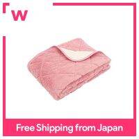 Nishikawa Living Mat Pad สีชมพู Semi Double (120X205 Cm) Micro Boa Pad 2073-72319