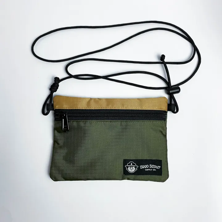 Khaki sling bag Clearance