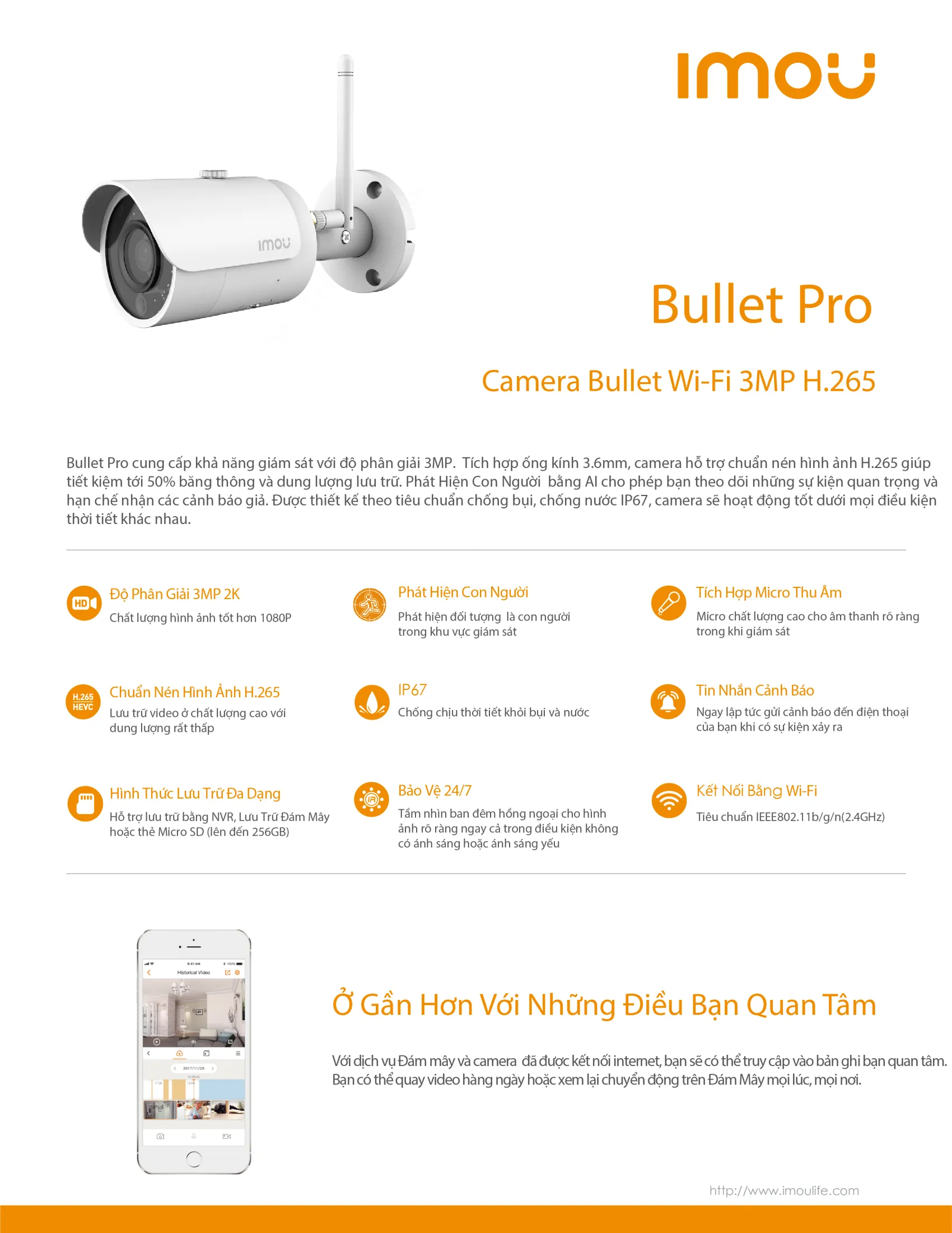 IMOU IPC-F32MIP WIFI 3MP