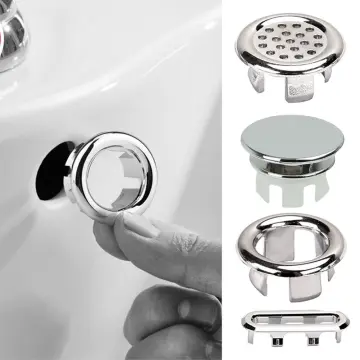 Jingt 2pcs 45mm Stainless Steel Kitchen Sink Tap Hole Blanking Plug Stopper Basin Cover, Size: Small