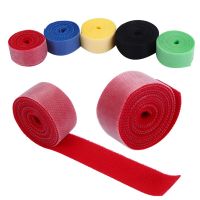 5m/Roll Ultra-Thin Nylon Velcro Straps Cable Ties Power Wire Hook Loop Tape Nylon Straps Fastener Reusable Magic Straps Cable Management