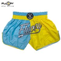 Boxers FLUORY fire barrier muay Thai training suit children fighting combat pants sanda shorts adult men and women style