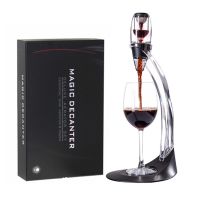 【CW】 Wine Aerator Decanter Pourer Spout Set With Filters Purifier Diffuser Air Aerating Strainer for Dining Bar