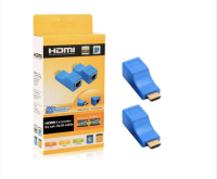 HDMI Extender สายต่อ HDMI 30 M Over CAT5e / 6 UTP LAN Ethernet RJ45 พอร์ต LAN เครือข่าย (1คุ่)