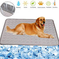 s Refreshing Car Cooling Ice Pad Cold Silk Moisture-Proof Sofa Mats Portable Tour Sleeping Bed Accessories Dog Mat