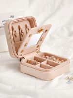 Jewelry Packaging Box Casket Box For Exquisite Makeup Case Cosmetics Beauty Organizer Container Boxes Graduation Birthday Gift