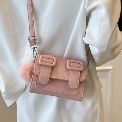 ﹊◄ Senior French female small bag in the summer of 2023 the new texture joker inclined shoulder bag popular hot style pink Cambridge package