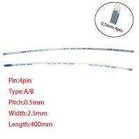 40cm 4Pin FFC FPC Wire AWM 20624 80C 60V VW 1 A B Type Flat Flexible Cable Same Side Opposite Side Wire