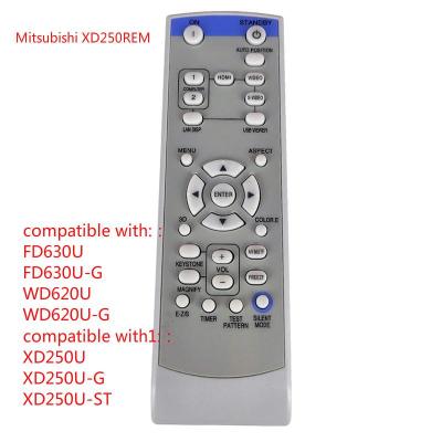 Mitsubishi XD250REM NEW XD250REM Replacement FOR Mitsubishi PROJECTOR Remote control FD630U FD630U-G WD620U WD620U-G XD250U XD250U-G XD250U-ST