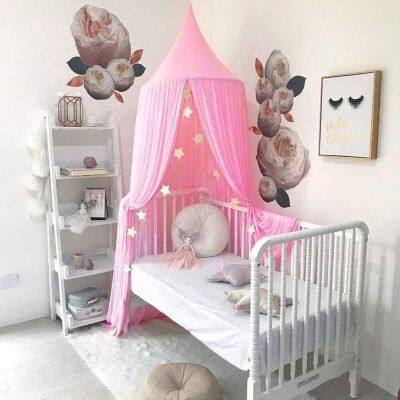 【LZ】☎  Nordic Baby Mosquito Net Accessories Hanging Ball Princess Kids Bedroom Children Bed Tent Baby Girl Room Decor Crib Netting Ball