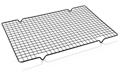 ตะแกงพักเค้ก ตะแกรงพักขนม ตะแกรงพักทอด ตระแกรงพักขนมอบ ตะแกรงพักเค้ก Cooling Rack ตะแกงพักของทอด ตะแกรงสแตนเลส ตะแกงพักขนม ขนาด 40x26 cm