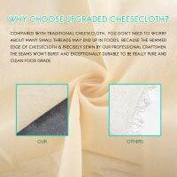 6 Pack 20X20 Inch Grade Cheesecloth, Fabric Ultra Fine Reusable Cheesecloth for Straining, Cooking, Baking, Home