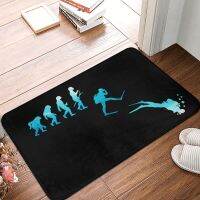 Dive Scuba Diving Anti-Slip Doormat Living Room Mat Evolution Balcony Carpet Welcome Rug Home Decorative