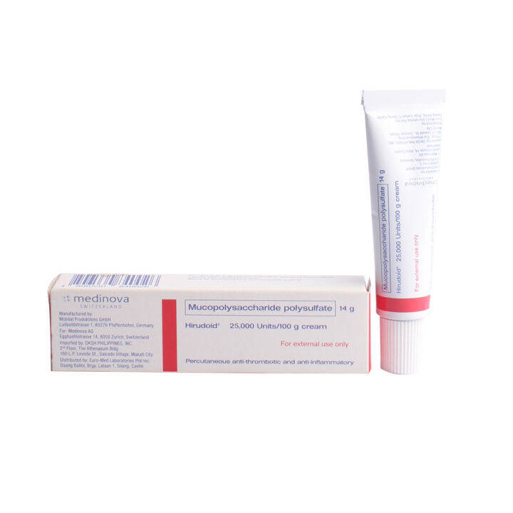 HIRUDOID Cream 14g Lazada PH