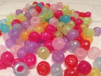 Color Beads ลูกปัดแบบสีอ่อน (คละสี)