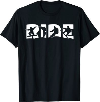 RIDE Snowboard T Shirt, Snowboarding Gift, Snowboarding TShirt