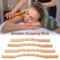 Beech Wood Scraping Stick Guasha Scraping Stick Muscle Relax Massage Scraper Body Neck Back Shoulder Waist Leg Massage Tools