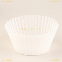 Buy 2 get 2% 10ชิ้นซิลิโคนมัฟฟินถ้วยคัพเค้กแบบ DIY แม่พิมพ์อบทรงกลมอุปกรณ์ครัวอุปกรณ์ตกแต่งเค้กงานเลี้ยงวันเกิด