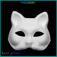 mazalan Japanese Mask Half Face Hand