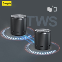 Donglin A107S บลูทูธ5.0ลำโพง TWS เอฟเฟกต์เสียงที่ดีที่สุดซับวูฟเฟอร์เอฟเฟกต์เสียง HD อันทรงพลังเวลาเล่น8ชั่วโมงตัวเครื่องโลหะ