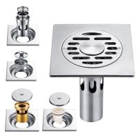 1PC Smell Proof Shower Floor Siphon Drain Cover Sink Strainer Bathroom Plug Trap Water Drain Filter Kitchen Sink Essories