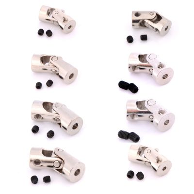 1pc 2mm/2.3mm/3mm/3.17mm/4mm/5mm/6mm Car Boat Model Universal Coupler Joint Coupling Steel Shaft Connector Crossing