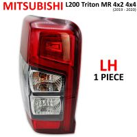 ไฟท้าย รุ่น LEDs พร้อมหลอด+ขั้วปลั๊ก ข้างซ้าย 1 ชิ้น สีแดง สำหรับ Mitsubishi L200 Triton MR 4x2 4x4 ปี 2019-2020