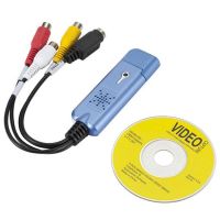 USB 2.0 Video Capture Card Device  VHS VCR TV To DVD Converter For Mac OS X PC Windows 7 8 10 Adapters Cables